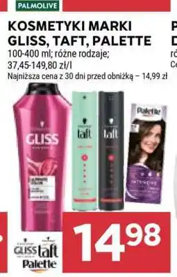 Stokrotka Market Kosmetyki marki Gliss, Taft, Palette oferta
