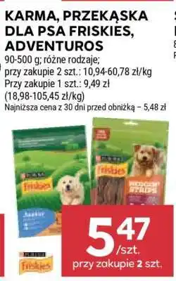 Stokrotka Market Karma, przekąska dla psa Friskies, Adventuros oferta