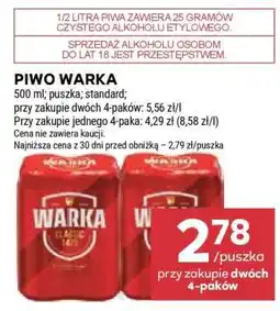 Stokrotka Market Piwo Warka oferta