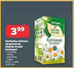 Netto Herbatka ziołowa ekspresowa Zielnik Polski Herbapol oferta