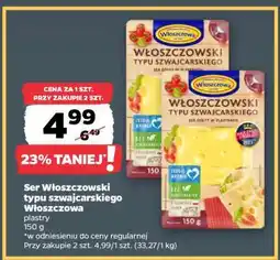 Netto Ser Włoszczowski typu szwajcarskiego Włoszczowa oferta