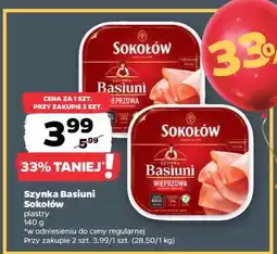 Netto Szynka Basiuni SOKOŁÓW oferta