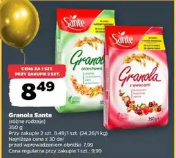 Netto Granola SANTE oferta