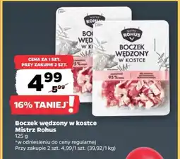 Netto Boczek wędzony w kostce Mistrz Rohus oferta
