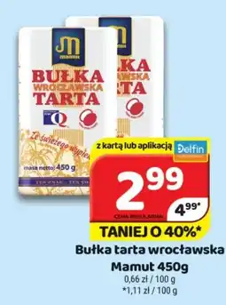 Delfin Bułka tarta wrocławska Mamut oferta