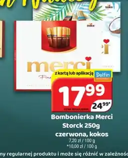 Delfin Bombonierka Merci Storck oferta