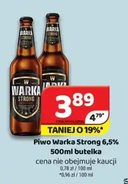 Delfin Piwo Warka Strong oferta