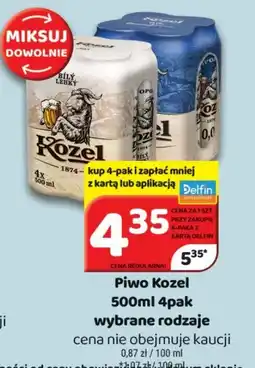 Delfin Piwo Kozel oferta