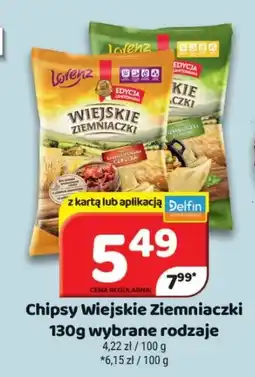 Delfin Chipsy Wiejskie Ziemniaczki oferta