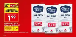 Biedronka Mleko UHT 3,2% Mleczna Dolina, 1l oferta
