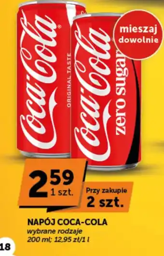 Groszek Napój Coca-Cola oferta