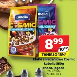 Delfin Płatki śniadaniowe Cosmic Lubella oferta