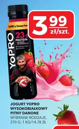 Top Market Jogurt Yopro Wysokobiałkowy Pitny Danone oferta