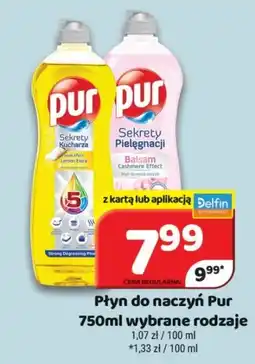 Delfin Płyn do naczyń Pur oferta