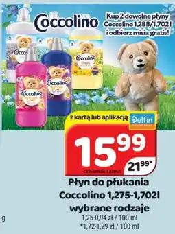 Delfin Płyn do płukania Coccolino oferta