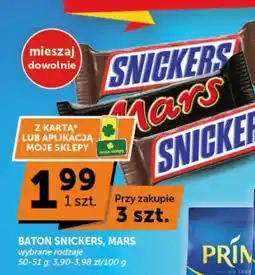 Groszek Baton Snickers, Mars oferta
