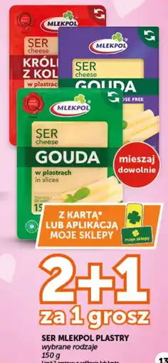 Groszek Ser Mlekpolski Plastry oferta