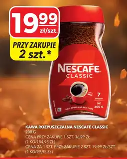 Top Market Kawa Rozpuszczalna Nescafé Classic oferta