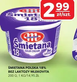Top Market Śmietana Polska 18% Bez Laktozy Mlekovita oferta
