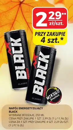 Top Market Napój Energetyzujący Black oferta