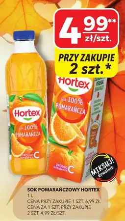 Top Market Sok pomarańczowy Hortex oferta