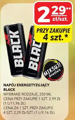 Top Market Napój Energetyzujący Black oferta