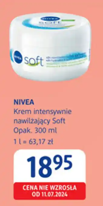 NIVEA Krem intensywnie nawilżający Soft