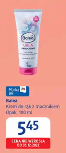 dm drogerie markt Balea Krem do rąk z mocznikiem oferta