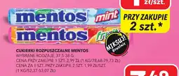 Top Market Cukierki rozpuszczalne Mentos oferta