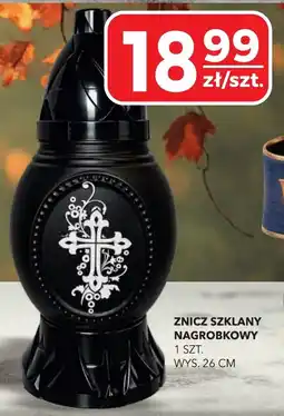 Top Market Znicz szklany nagrobkowy oferta