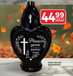Top Market Znicz szklany nagrobkowy oferta