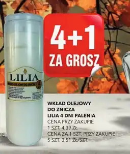 Top Market Wkład Olejowy do Znicza Lilia oferta