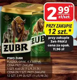 Top Market Piwo Żubr oferta