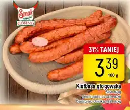 Delikatesy Piotruś Pan Kiełbasa głogowska Smak Gorno oferta