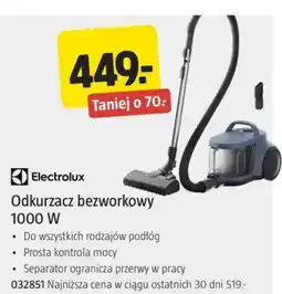 Jula Odkurzacz bezworkowy Electrolux oferta