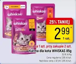 Delikatesy Piotruś Pan Karma dla kota WHISKAS oferta
