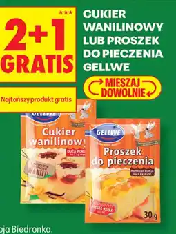 Biedronka Cukier wanilinowy Gellwe oferta