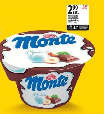 Monte Zott deser White, czekoladowy