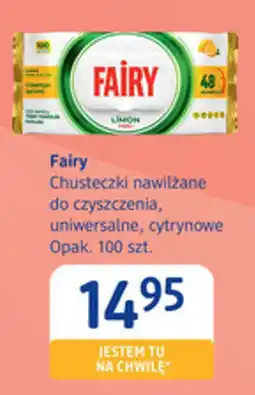 dm drogerie markt Fairy Chusteczki nawilżane do czyszczenia, uniwersalne, cytrynowe oferta