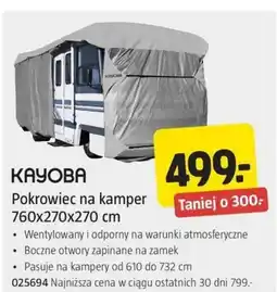 Jula Pokrowiec na kamper Kayoba oferta