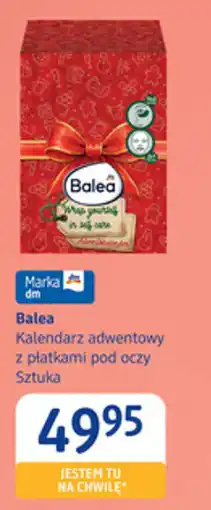 dm drogerie markt Balea Kalendary adwentowy z płatkami pod oczy Sztuka oferta