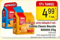 Delikatesy Piotruś Pan Ciastka Classic Biscuits ROSHEN oferta