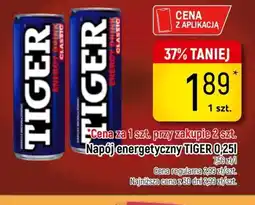 Delikatesy Piotruś Pan Napój energetyczny TIGER oferta