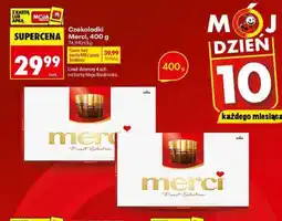 Biedronka Czekoladki Merci, 400 g oferta