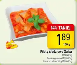 Delikatesy Piotruś Pan Filety śledziowe Salsa oferta