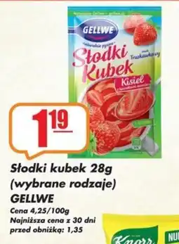 Sezamek Słodki kubek GELLWE oferta
