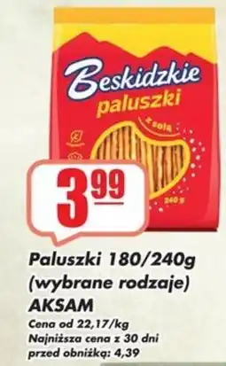 Sezamek Beskidzkie paluszki oferta