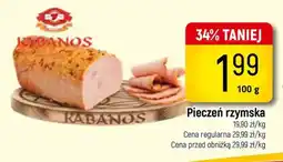Delikatesy Piotruś Pan Pieczeń rzymska Kabanos oferta