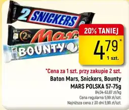Delikatesy Piotruś Pan Baton Mars, Snickers, Bounty oferta