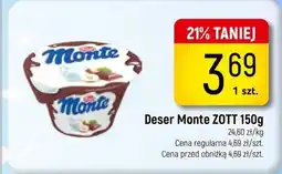 Delikatesy Piotruś Pan Deser Monte ZOTT oferta